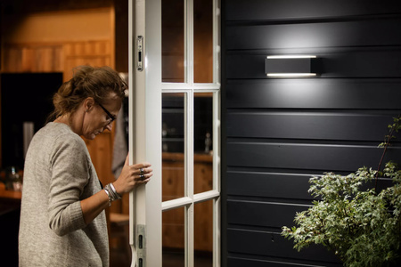 Zahradní nástěnná LED lampa STRATOSPHERE 3,8W 2700K teplá bílá IP44 Up-Down Anthracite PHILIPS