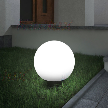 Venkovní kulové svítidlo E27 IDAVA 47cm poháněné kanluxem