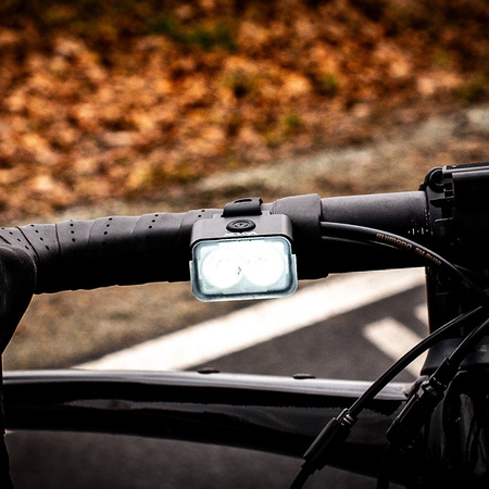 Přední svítilna na kolo 2xLED USB-C 5 režimů 300lm IPX6 VAYOX