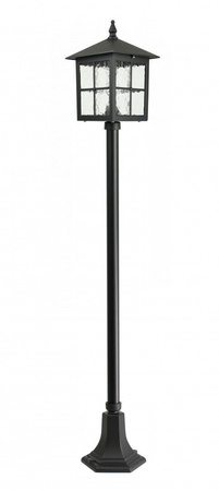 Venkovní zahradní lampa LANTERN E27 Wenecja K 5002/1/KW 156cm černá Su-Ma