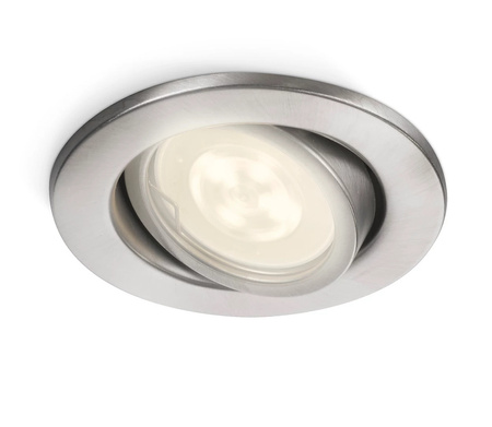 LED venkovní stropní zahradní svítidlo FRESCO myGarden GU10 IP23 zapuštěné očko Stříbrné PHILIPS