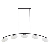 MARIKA Závěsné stropní svítidlo Lustr černobílý moderní 5xG9 3179 TK Lighting
