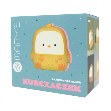 Dětské noční světlo MARY'S CHIRCH LED 1W 3000K Warm USB dobíjecí 1200mAh žlutá MARY'S CHIRCH