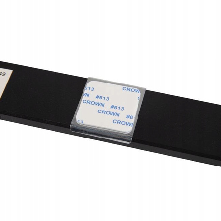 LED lišta na nábytek pod skříňovou lampu 2W 4500K 40cm s pohybovým senzorem černá