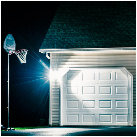 Venkovní LED reflektor Zahrada 50W 6500lm 4000K Neutrální 120° IP65 IK06 Černá Seul Kobi