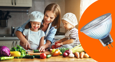 LED žárovka GU5.3 MR16 6.3W = 35W 355lm 4000K Neutrální bila 36° CRI97 12V stmívatelná OSRAM Parathom