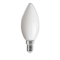LED LIGHT XLED C35 žárovka E14 6W 810lm 4000K Neutral Filament Milk KANLUX