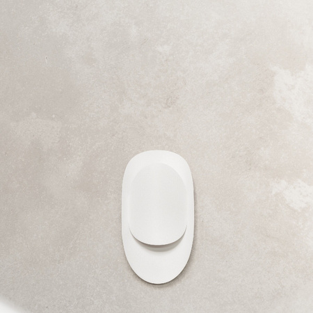 LED TEAR G9 nástěnné svítidlo Top Oval White SOLLUX