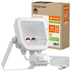 LED reflektor 8W 1100lm 3000K IP65 bílý se senzorem pohybu LEDVANCE Floodlight