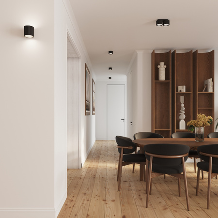 Svítidlo pro povrchovou montáž 2x GX53 Aluminium Black Aura Deep Space SL.1788 Sollux