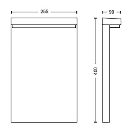 Venkovní stožárová lampa Philips HUE Nyro WACA 13,5 W černá 17455/30/P7
