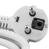 Napájecí prodlužovací kabel vidlice - zásuvka s uzemněním 5m 3x1.5mm 16A Bílá ECOLIGHT
