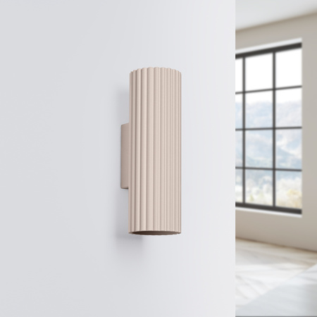 Nástěnné svítidlo Nástěnné svítidlo 2x GU10 Aluminum Taupe Carbon Deep Space SL.1760 Sollux