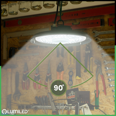 Průmyslová LED výrobní lampa HIGH BAY 150W 4000K IP65 pro BLITZ LUMILED Warehouse