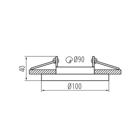 LED GU5.3 GU10 kulaté bílé černé Aret Kanlux nastavitelné halogenové bodové svítidlo pro montáž pod omítku