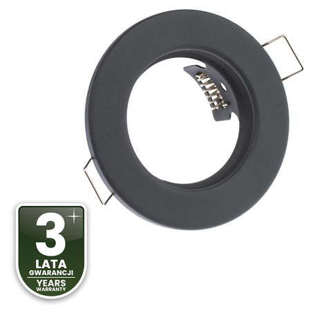 6x LUMILED ARDALI Graphite MR16 GU10 kruhové svítidlo pro zapuštěnou montáž