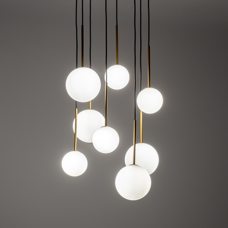 Závěsné stropní svítidlo 8x G9 černé bílé Classic KARO 10934 Nowodvorski