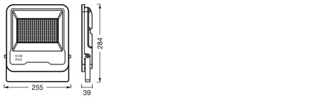 Inteligentní LED reflektor 100W 8000lm 3000K Warm RGBW Dimmable Black SMART+ WiFi Multicolor Ledvance