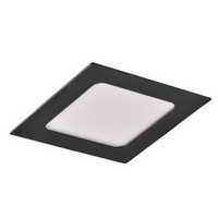 LED svítidlo pro zapuštěnou montáž 4,8W 550lm 4000K Neutrální 120° Černá RIGEL Sanico Goldlux