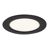 Plafond LED stropní svítidlo Povrchová nástěnná svítidla 6W 4000K Black Minimalist Shaun2 Rabalux