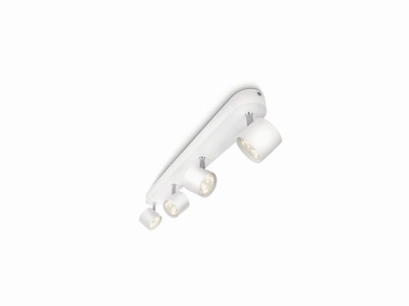 LED STAR stropní svítidlo 4x 4,5W 2700K stmívatelné reflektorové svítidlo pohyblivé bílé PHILIPS