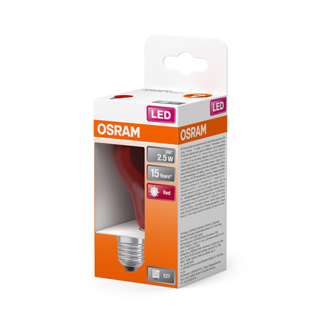 LED žárovka A60 E27 2,5W = 7W 45lm 1000K Warm 300° STAR DECOR CLASSIC Osram