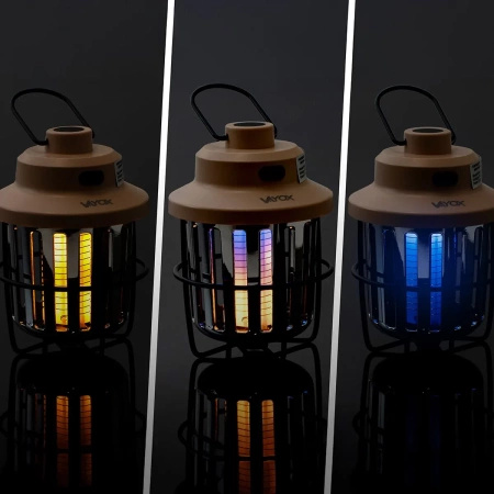 Elektrická insekticidní past UV lucerna 2v1 2,5W na mouchy komáry hmyz VAYOX