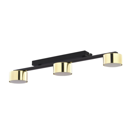 DALLAS GOLD/BLACK SURFACE SURFACE LAMP Black/Gold Modern 3xGX53 6091 TK Lighting