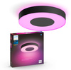 LED stropní svítidlo INFUSE L Black 52,5W CCT RGB PHILIPS HUE Bluetooth Zigbee