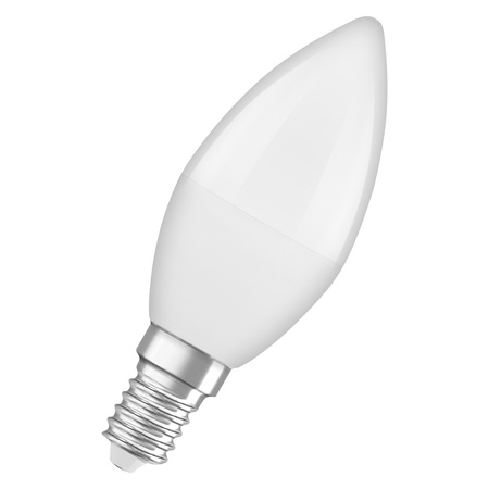 LED žárovka B37 Candle E14 2,9W = 25W 250lm 2700K Warm CRI>97 200° CLASSIC Osram
