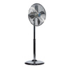 Podlahový ventilátor Stojací ventilátor Cirkulátor vzduchu 50W Chrome