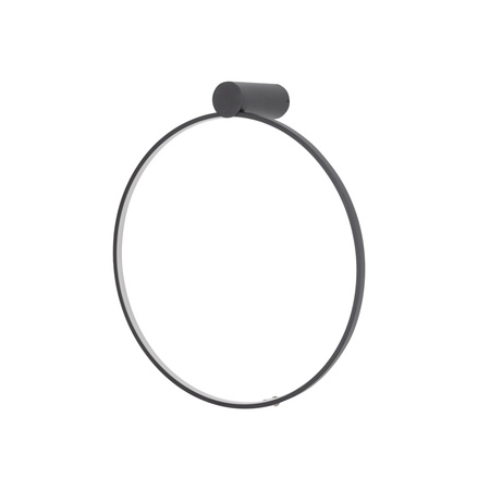 LED stropní svítidlo 18W 560lm 3000K teplá černá moderní CIRCOLO LED S 10928 Nowodvorski