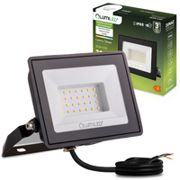 LED Reflektor 30W, 2700lm 4000K IP65 Černá ZUNA2 LUMILED