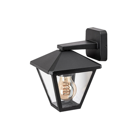 LED zahradní lampa nástěnná lampa PARAVENTO E27 IP44 Downlight Lucerna černá RABALUX