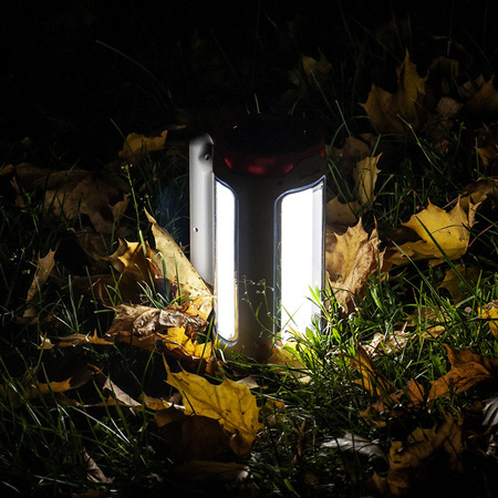 Dobíjecí ruční svítilna 2v1 boční světlo + powerbanka VA0085 VAYOX