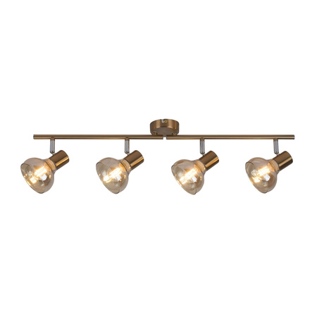 Bodové stropní svítidlo 4x E14 zlaté moderní Holly 5550 Rabalux