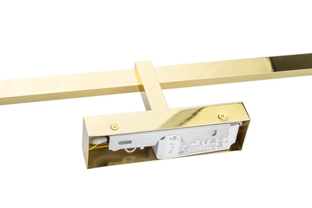 VENUS Nástěnná lampa Zlatá LED 24W Nástěnná lampa 120cm Moderní ProVero