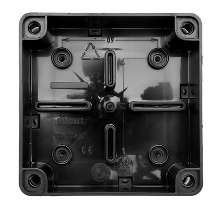 Hermetická instalační krabice pro povrchovou montáž S-BOX 116C 100x100x50 IP65 PAWBOL