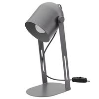 DAVIS GRAY Grey Modern E27 5190 TK Lighting Stolní lampa na noční stolek