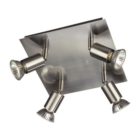 Stropní svítidlo CARREA 4x nástěnné svítidlo GU10 PHILIPS s pohyblivým reflektorem