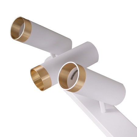 Nástěnné a stropní bodové svítidlo 5x GU10 White Gold FADO Sanico Goldlux