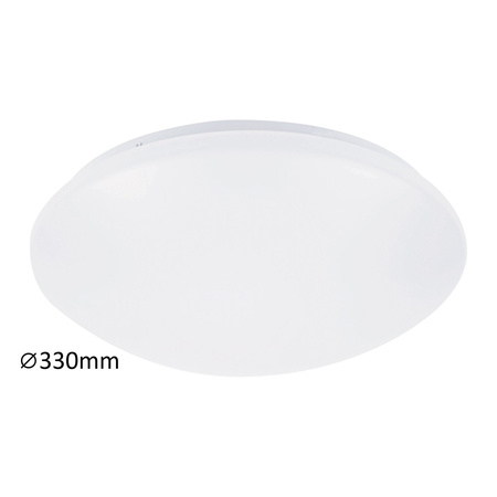 Plafond LED stropní světlo 18W 1350lm 4000K bílá IP44 Industrial Lucas 3438 Rabalux