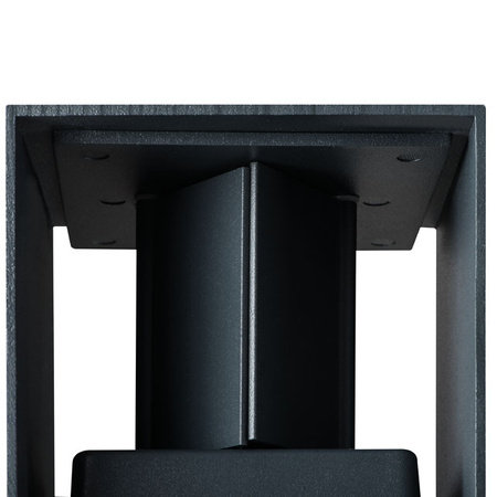 LED Elevation Lamp REKA Grafitová NAHORU A DOLŮ 7W 360lm 840 Neutrální bila IP54 Kanlux