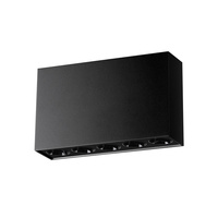 Stropní svítidlo SOLE LED 11W 4000K 1168lm Plafond Black Minimalist SOLLUX