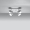 OCULARE stropní svítidlo 4xGU10 Reflektor Halogenové svítidlo Pohyblivé 25x25 Bílá SOLLUX