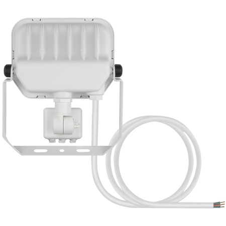 LED reflektor 10W 1100lm 3000K IP65 bílý se senzorem pohybu a soumraku LEDVANCE Floodlight
