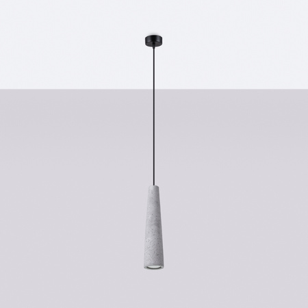 Stropní závěsné svítidlo ELECTRA GU10 Concrete Industrial SOLLUX