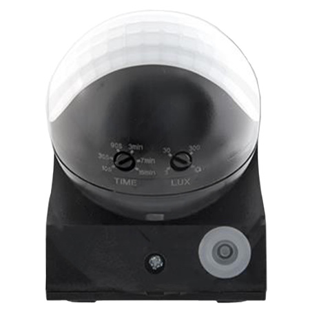 Venkovní pohybové čidlo nastavitelné PIR IP44 černé