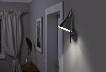 LED stropní nástěnné svítidlo pro povrchovou montáž 5W 300lm CCT Dekorativní černá Tokio Ledvance