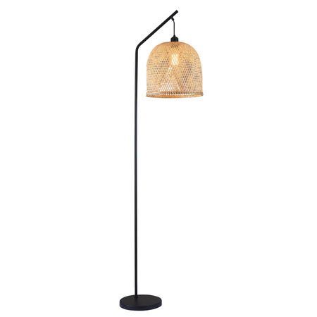 Stojací lampa E27 béžová BAMBOO NATURAL Sanico Goldlux